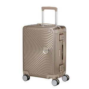 American Tourister SOUNDBOX ALU SPINNER 55/20 TSA BRONZE