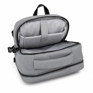 Ormi Laptoptartós szürke hátizsák Wizz Air és Ryanair fedélzeti méretben 40 x 30 x 20 cm