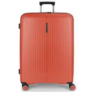 Gabol Brooklyn 4-kerekes bővíthető bőrönd Korall színben 75 cm GA-1239L