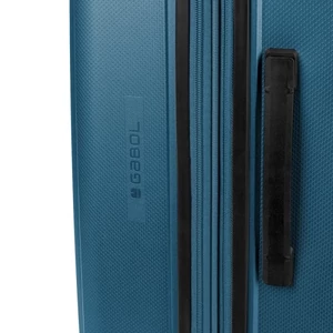 Gabol Brooklyn 4-kerekes bővíthető bőrönd Türkiz színben 75 cm GA-1239L