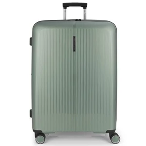 Gabol Brooklyn 4-kerekes bővíthető bőrönd Világoszöld színben 75 cm GA-1239L