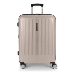 Gabol Brooklyn 4-kerekes bővíthető bőrönd Bézs színben 65 cm GA-1239M