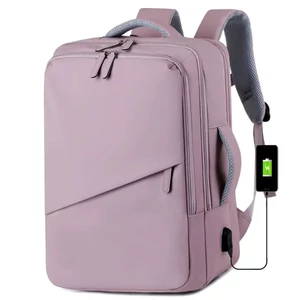 Vízálló  Többfunkciós Tágas Utazó Hátizsák USB csatlakozóval WizzAir méretű 40x30x20 cm 