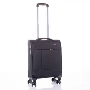 Ultrakönnyű WIZZAIR RYANAIR méretű kabinbőrönd 55 x 40 x 20 cm fekete színben