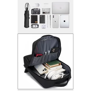 Többfunkciós Tágas Utazó Hátizsák USB csatlakozóval WizzAir méretű 40x30x20 cm 
