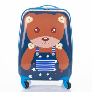 Teddy macis gyermekbőrönd