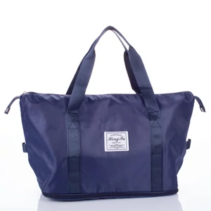 Utazótáska Wizzair méretű fedélzeti táska 40 x 30 x 20 cm bővíthető midnightblue színben