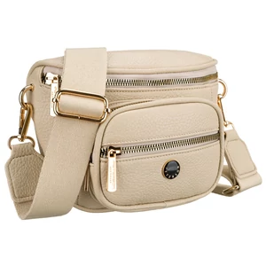 Peterson Crossbody női oldaltáska bézs színben