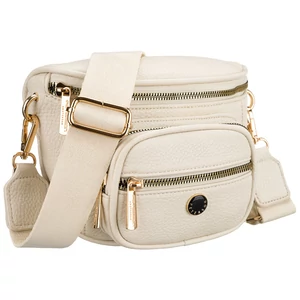 Peterson Crossbody női oldaltáska világos bézs színben
