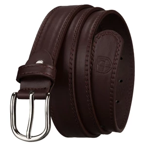 Peterson sötétbarna női öv klasszikus ezüst csattal 95 cm-től 115 cm-ig