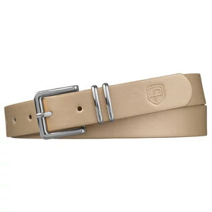 Arany színű női öv ekológikus bőrből, ezüst klasszikus csattal - Peterson 95 cm-től 115 cm-ig