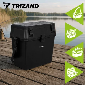 Trizand horgászláda ülésrendező 38×34×21 cm hosszúpánttal