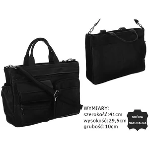 NO LOGO bőr laptop táska LAP-15604-NDM-NL