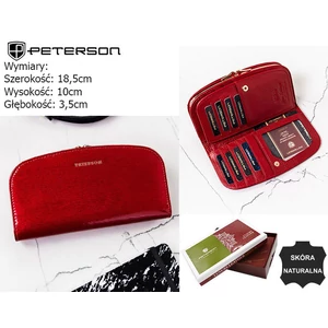 Női bőr pénztárca PTN 42123-SH RED