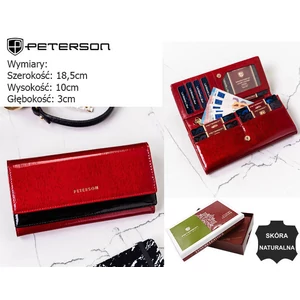 PETERSON PTN 421028-SH RFID bőr pénztárca