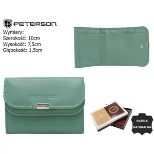 PETERSON PTN RD-GC02-MCL L.Blue RFID bőr pénztárca