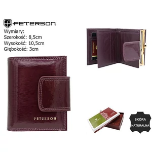 Női bőr pénztárca PTN 42329-SH Lila