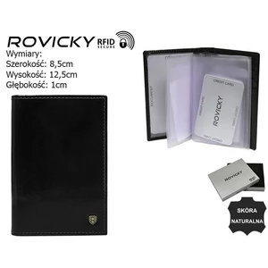 Bőr dokumentumtáska TW-12-RVT Fekete