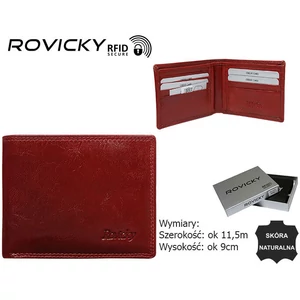Kis bőr pénztárca N1904-RVTK RED