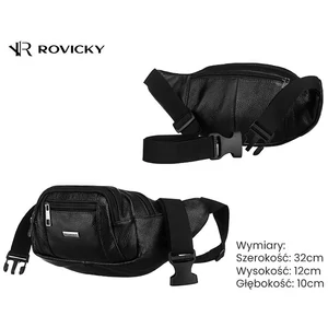Bőr tasak R-13215 Fekete
