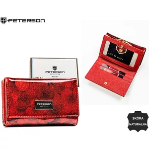 Női pénztárca bőr+PU PTN PS108-FDS RED