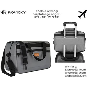 Utazótáska R-TL15608 SZÜRKE