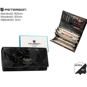 Női PTN pénztárca PTN PS122-MLF Fekete PTN PS122-MLF Fekete
