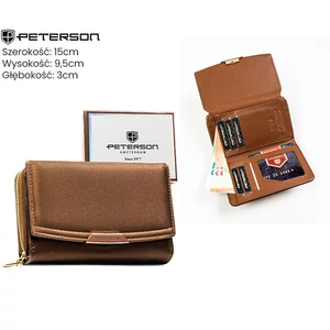 Női öko pénztárca PTN 001-HN6 Cinnamon