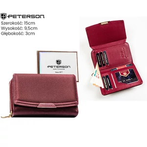 Női öko pénztárca PTN 001-HN6 Plum