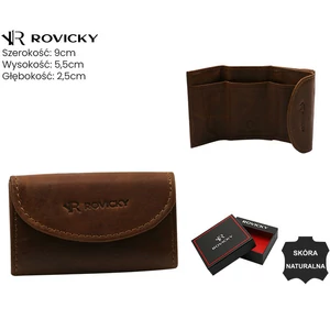 Férfi bőr pénztárca R-M01-LWC Cognac