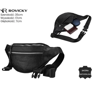 Bőr tasak R-3006-CLB Fekete