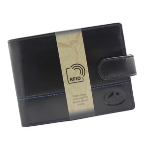 EL FORREST Valódi bőr Férfi Pénztárca RFID védelemmel