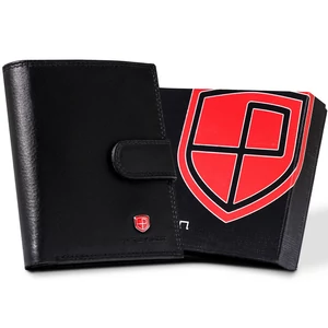 PU R-6739 Fekete női hátizsák