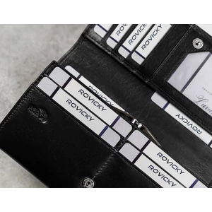 CAVALDI RFID bőr pénztárca RD-23-GCL Fekete
