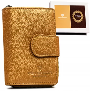 Bőr pénztárca PTN 76115-SD Gold