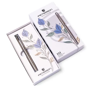 Peterson PTN 222-GB Silver-Silver golyóstoll dobozban