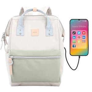 Himawari női hátizsák laptopzsebbel és USB-porttal 1881-09(1)