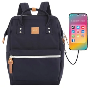 Himawari női hátizsák laptop zsebbel és USB porttal 1881-03(1)