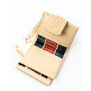 Női pénztárca bőr+PU PTN PS329-CRV KHAKI