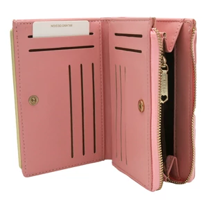 Női PU pénztárca WC-2302 Pink