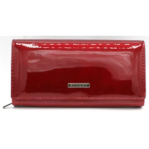 Női pénztárca bőr+PU RPN-20A-LAK Red