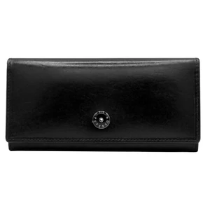 Női bőr pénztárca PTN 1680133-TVT Fekete