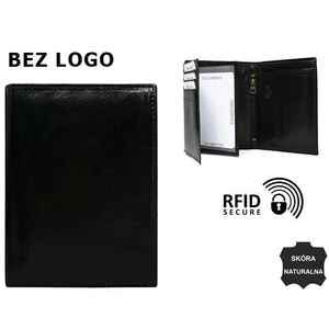 RFID NO LOGO bőr pénztárca BLM-03-CFL-NL