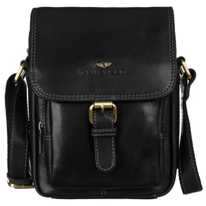 Bőr táska PTN TB-012-COM BLACK
