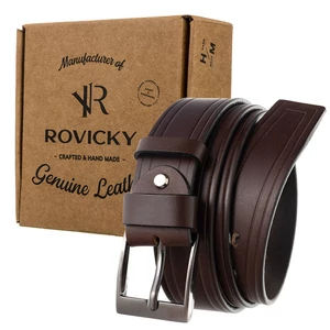 ROVICKY Férfi bőr öv, méret: 115