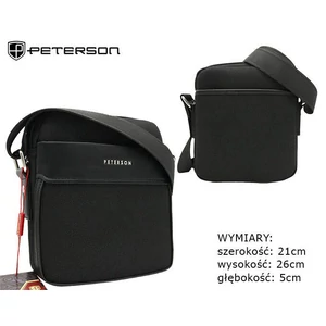 Férfi PU táska PTN 788801 fekete