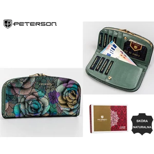 PETERSON PTN 42123-MD RFID bőr pénztárca