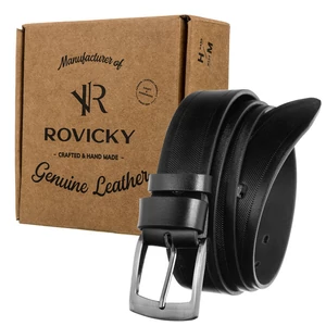 ROVICKY Férfi bőr öv, méret: 105