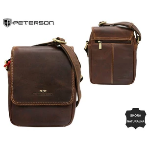 Férfi bőrtáska PTN TB-708-COM Cognac