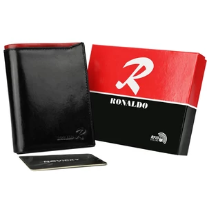 RFID bőr pénztárca RONALDO D1072-VT